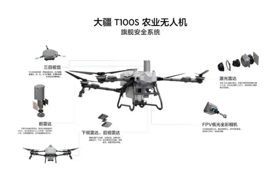 大疆T100S&T70S技术参数